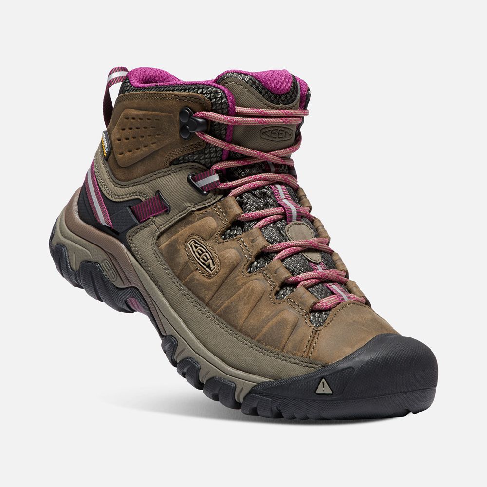 Keen Vandringskängor Dam Bruna - Targhee Iii Waterproof Mid - 093248HUL
